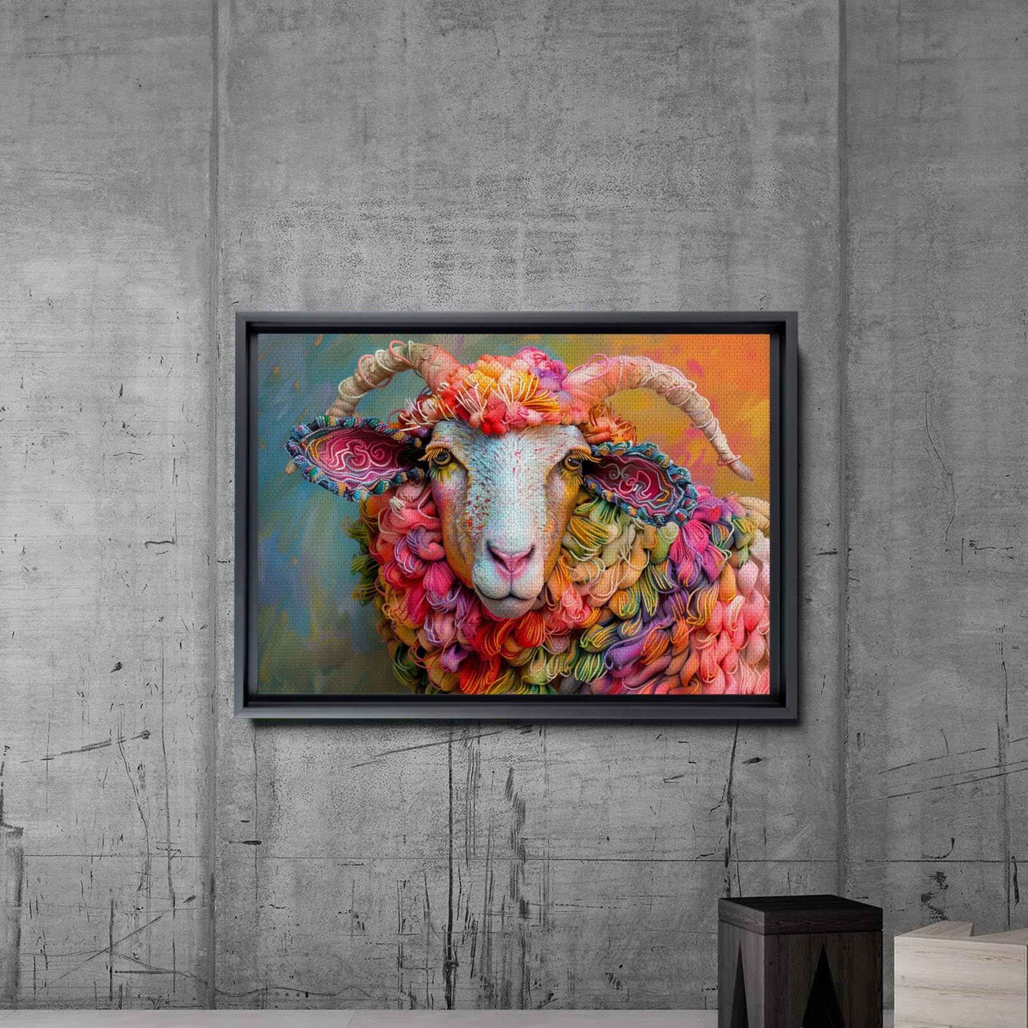 Amazon.com: Sheep Painting, Fine Art Print, Sheep Print, Farmhouse